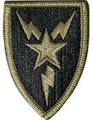 3rd Signal Brigade OCP Scorpion Shoulder Patch With Velcro